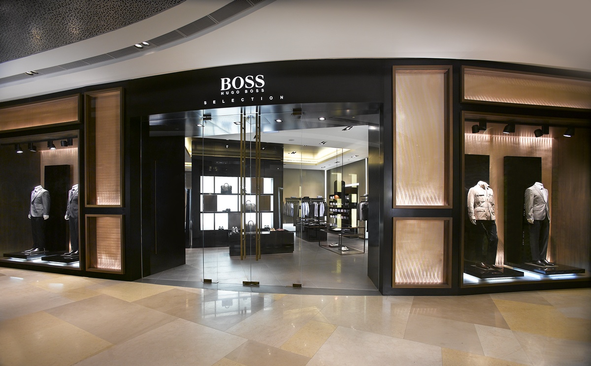 BOSS Selection Store Singapore Ion Mall - Hollin Radoske Architects